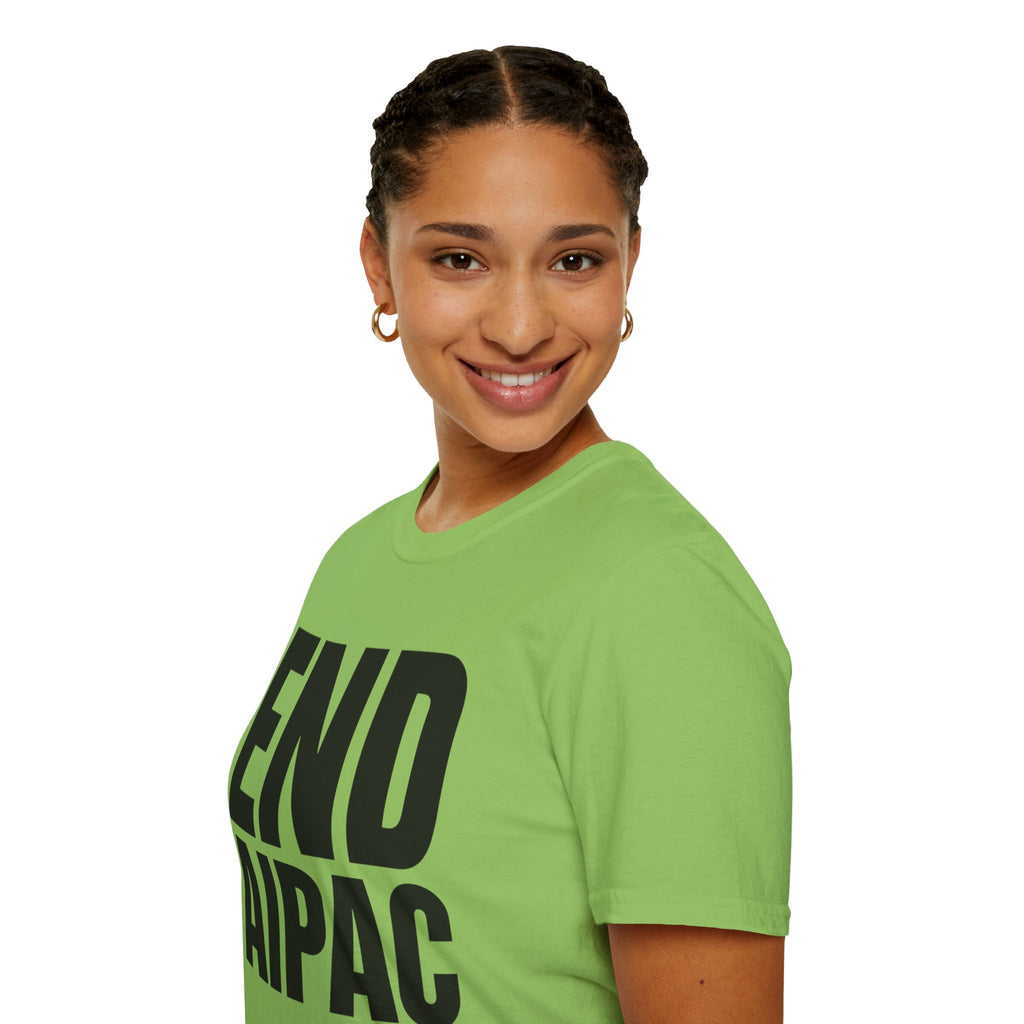 END AIPAC Bold Protest T-Shirt