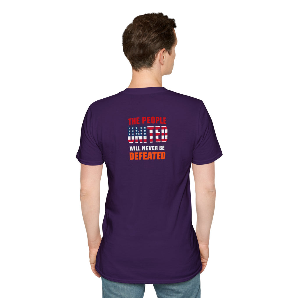 DRINK COFFEE, NOT THE KKKOOLAID. Unisex Softstyle T-Shirt - Empowering Message for Activists