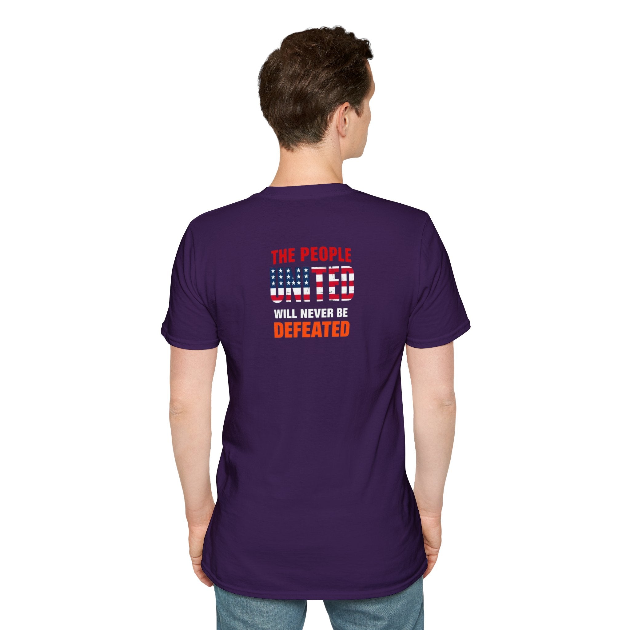 DRINK COFFEE, NOT THE KKKOOLAID. Unisex Softstyle T-Shirt - Empowering Message for Activists
