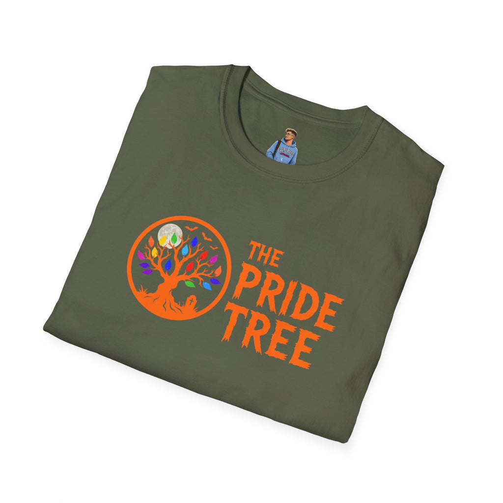 Orange Halloween Logo Pride Tree T-Shirt