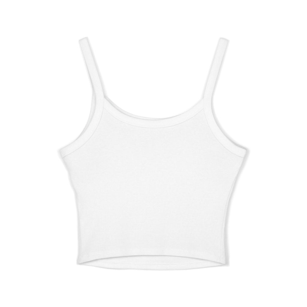 Women's Spaghetti Strap Tank Top - "Nazis Are Bad, MMK?" Graphic Tee for Social Justice Advocates