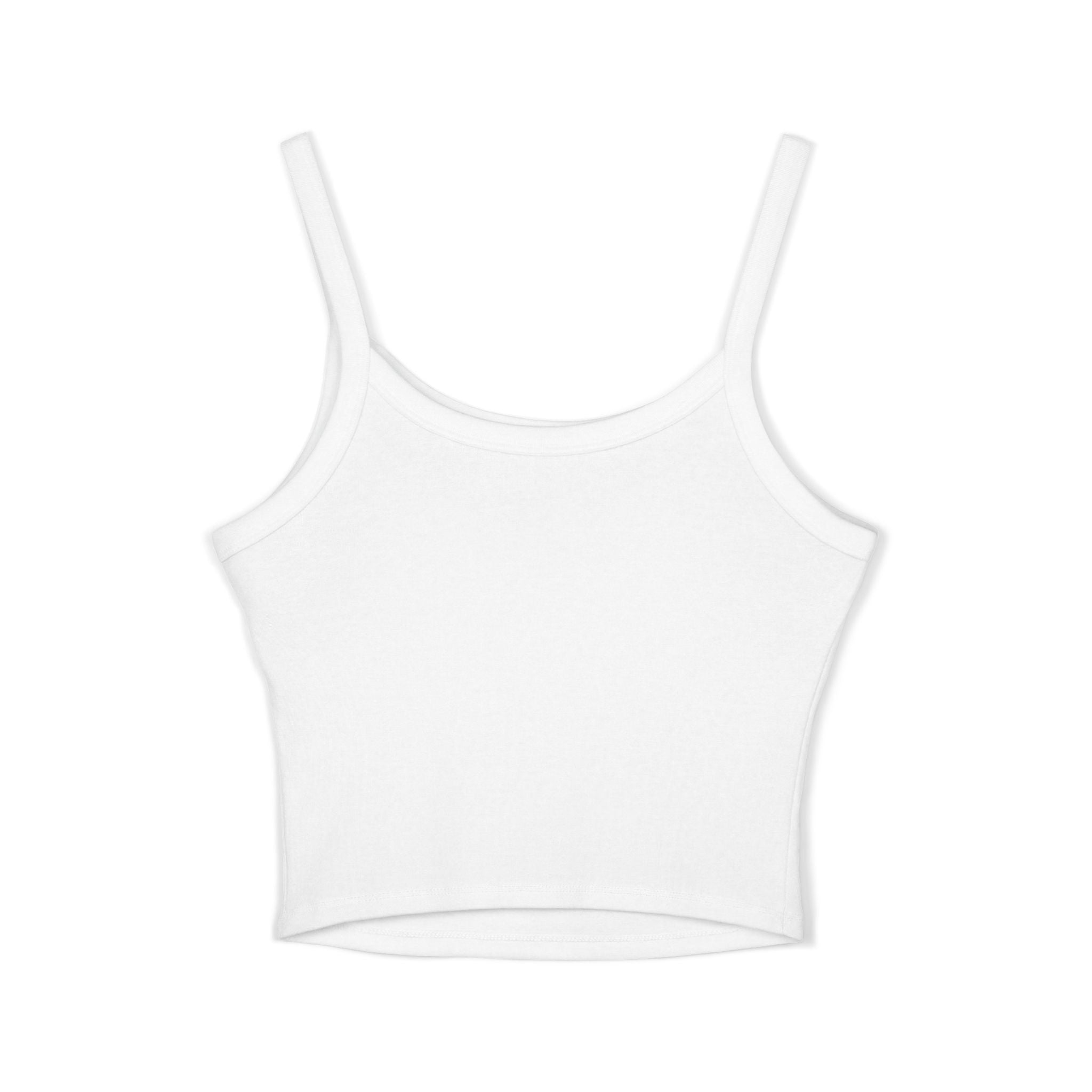 Women's Spaghetti Strap Tank Top - "Nazis Are Bad, MMK?" Graphic Tee for Social Justice Advocates