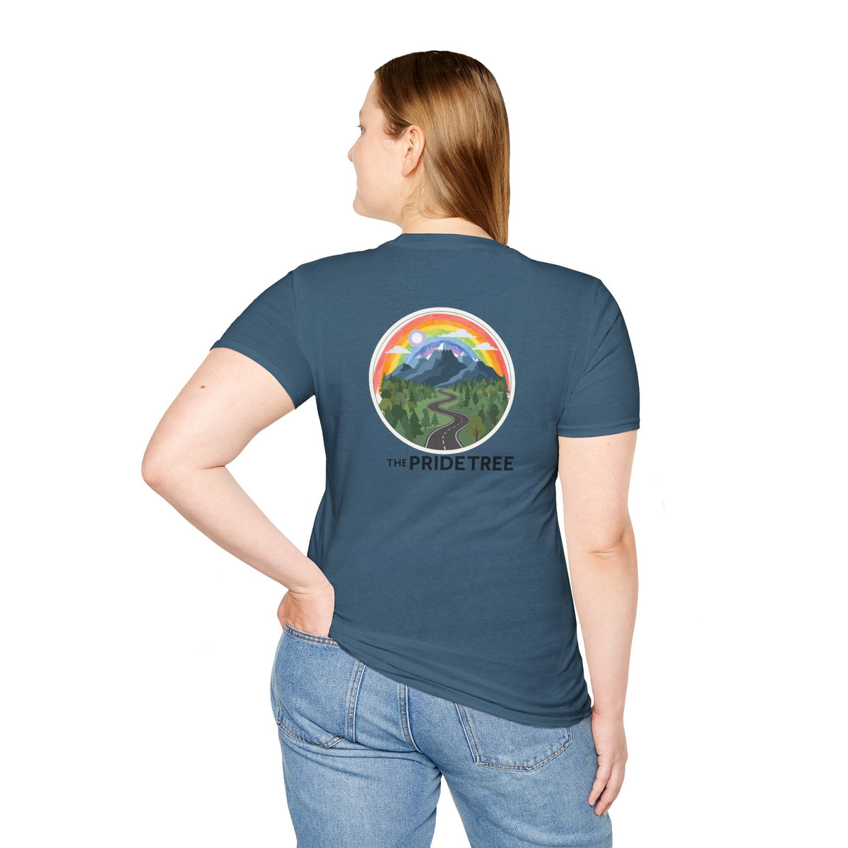 Pride Tree Las Vegas Mountain Graphic T-Shirt