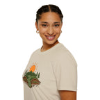 Mountain Scene Unisex Softstyle T-shirt