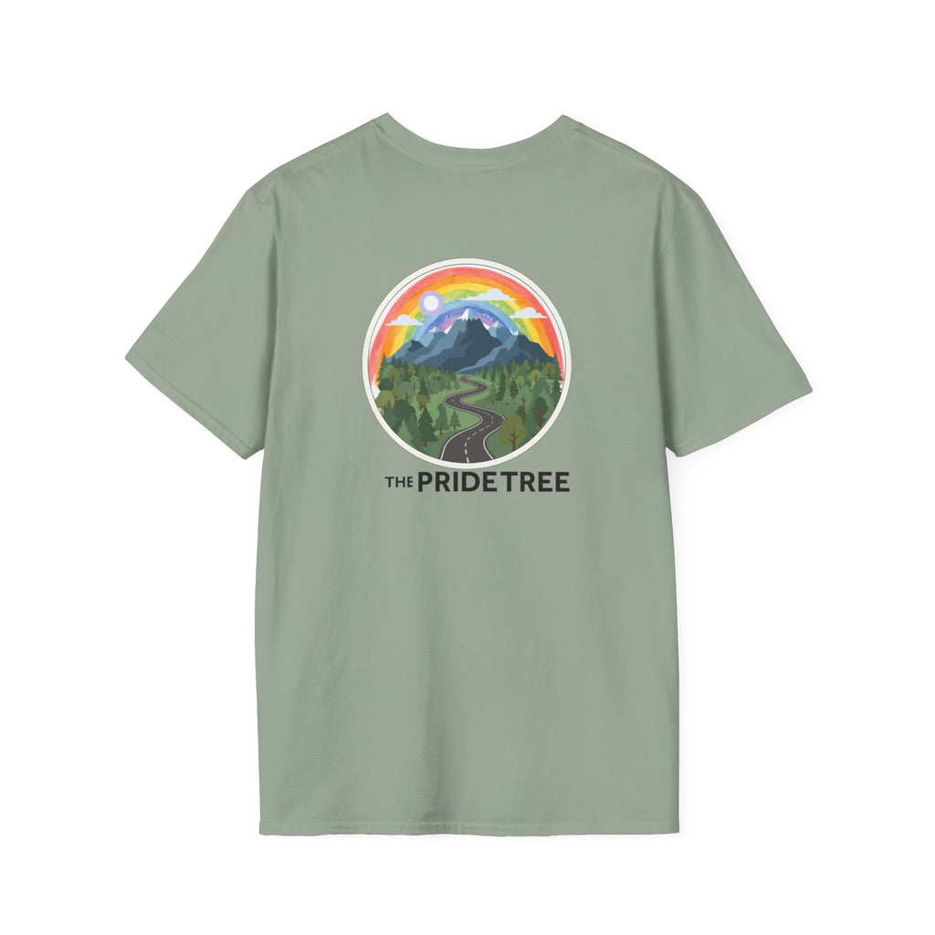 Pride Tree Las Vegas Mountain Graphic T-Shirt