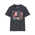 Pride Is for Everyone T-Shirt — Colorful LGBTQ+ Ally Tee