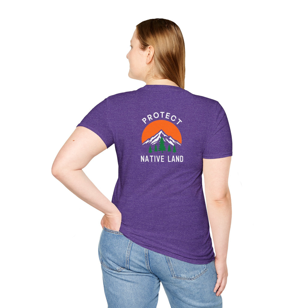 Protect Native Land Softstyle Unisex T-shirt