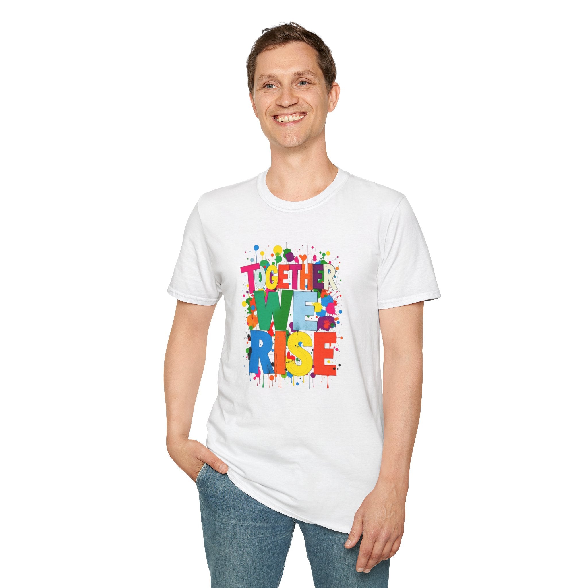 Together We Rise Unisex Softstyle T-Shirt