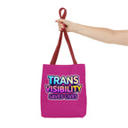 Trans Visibility Saves Lives Tote Bag