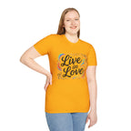 Live in Love Inspirational T-Shirt