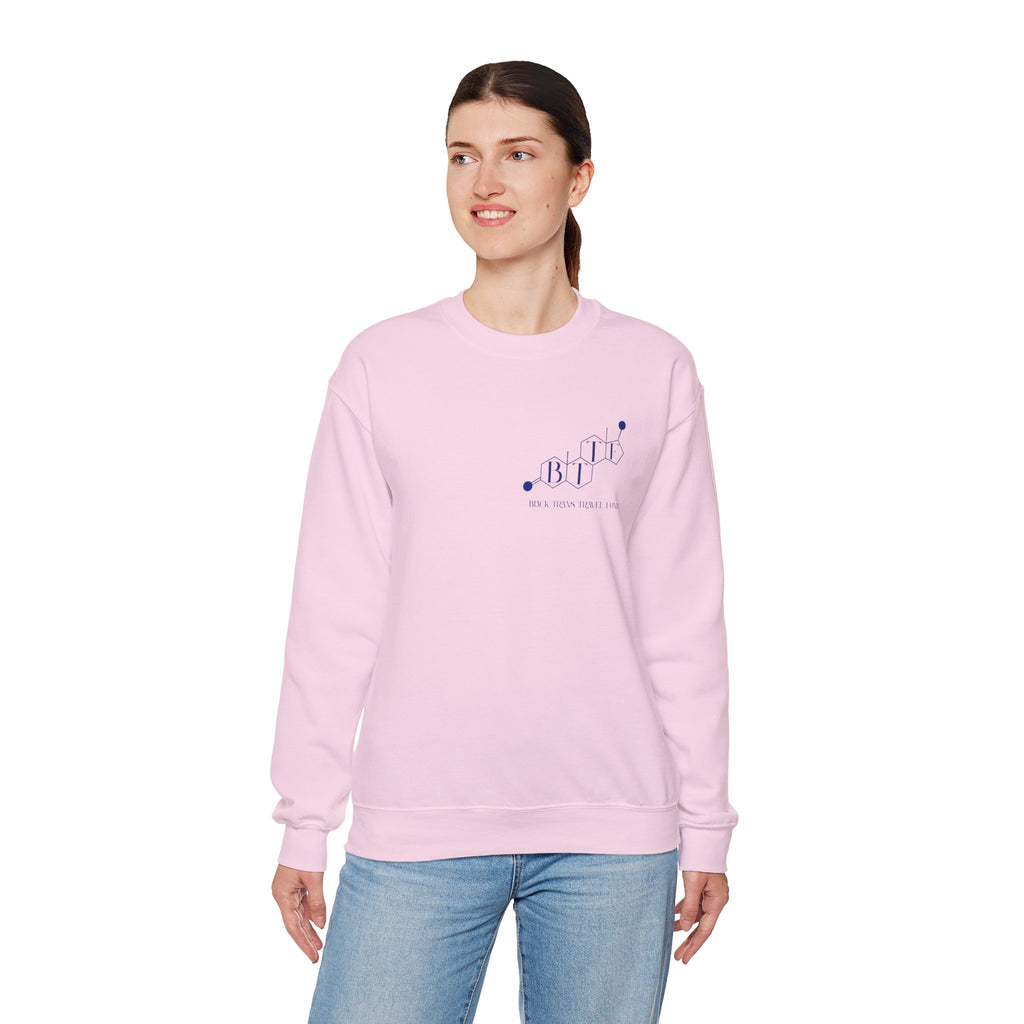 BTTF - Black Trans Travel Fund Unisex Crewneck Sweatshirt