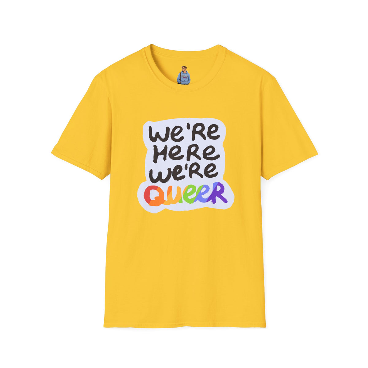 We’re Here We’re Queer Pride Tree Las Vegas T-Shirt