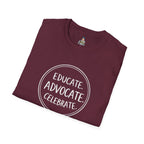 Unisex Incognito Pride T-Shirt - Educate. Advocate. Celebrate.