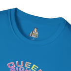 Unisex Softstyle T-Shirt - Queer Rights Are Human Rights Statement Tee