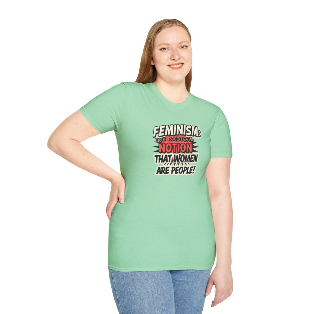 Feminism Women Are People T-Shirt