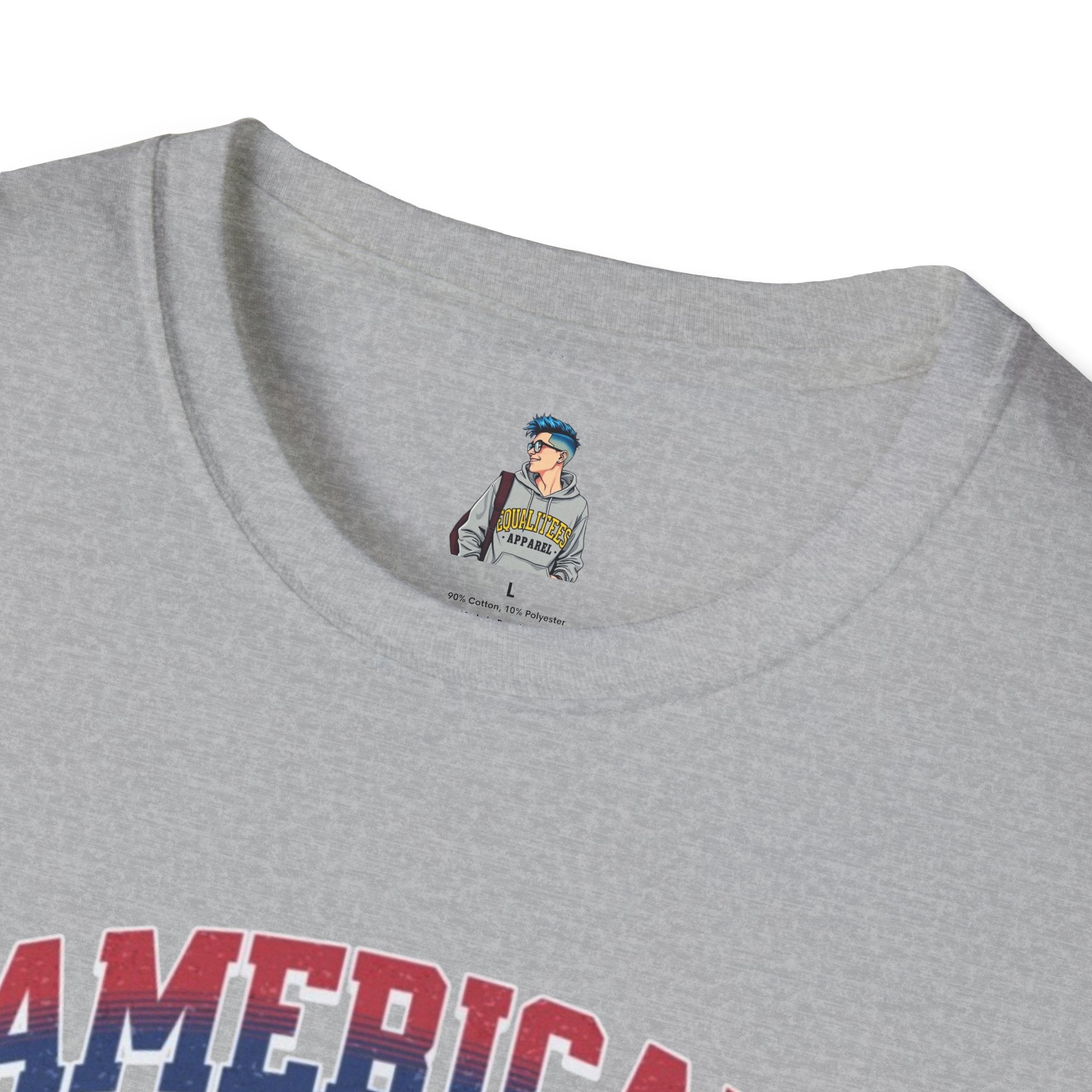 American Patriot - Keep Immigrants Deport Fascists Unisex T-Shirt - Celebrate Freedom & Diversity