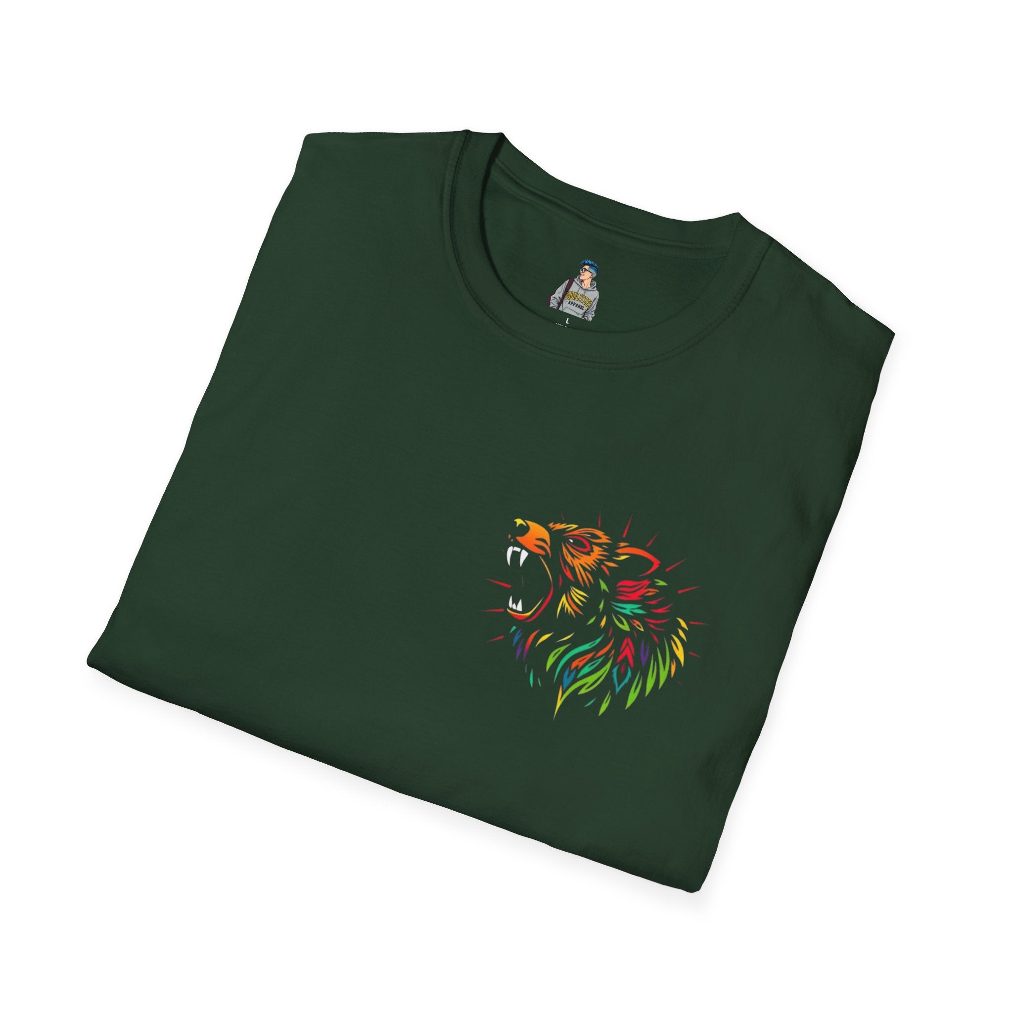 Native Bear Pride Unisex Softstyle T-shirt