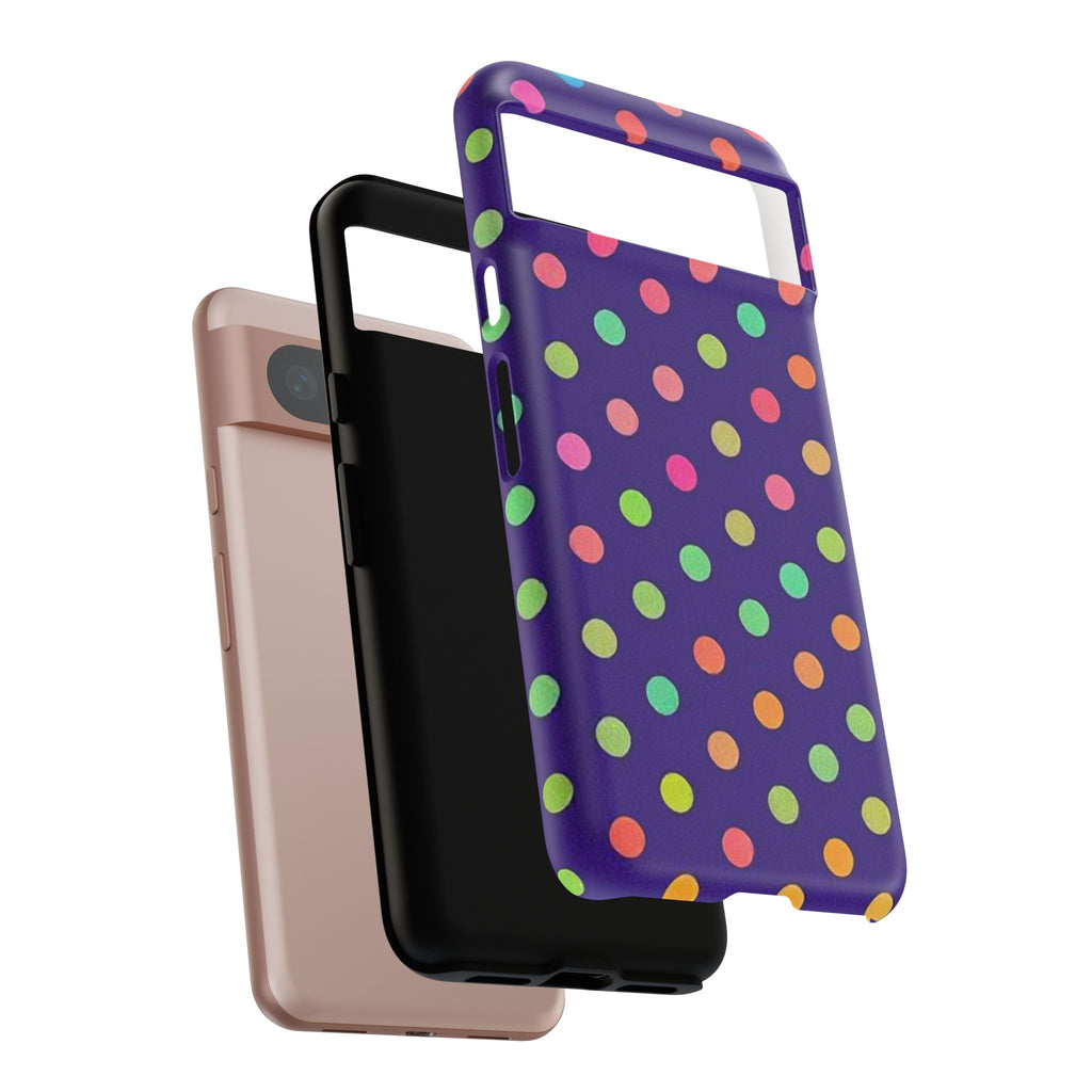 Colorful Polka-Dot Tough Case for Android
