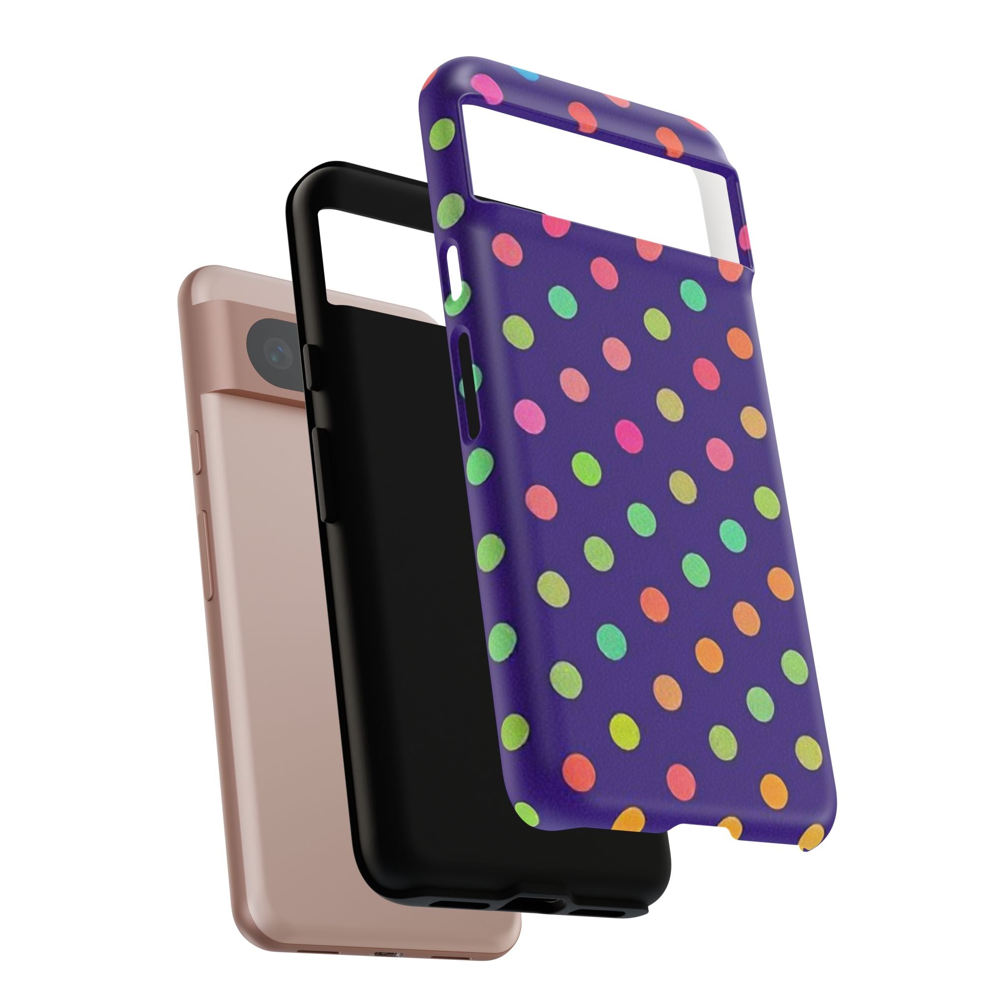 Colorful Polka-Dot Tough Case for Android