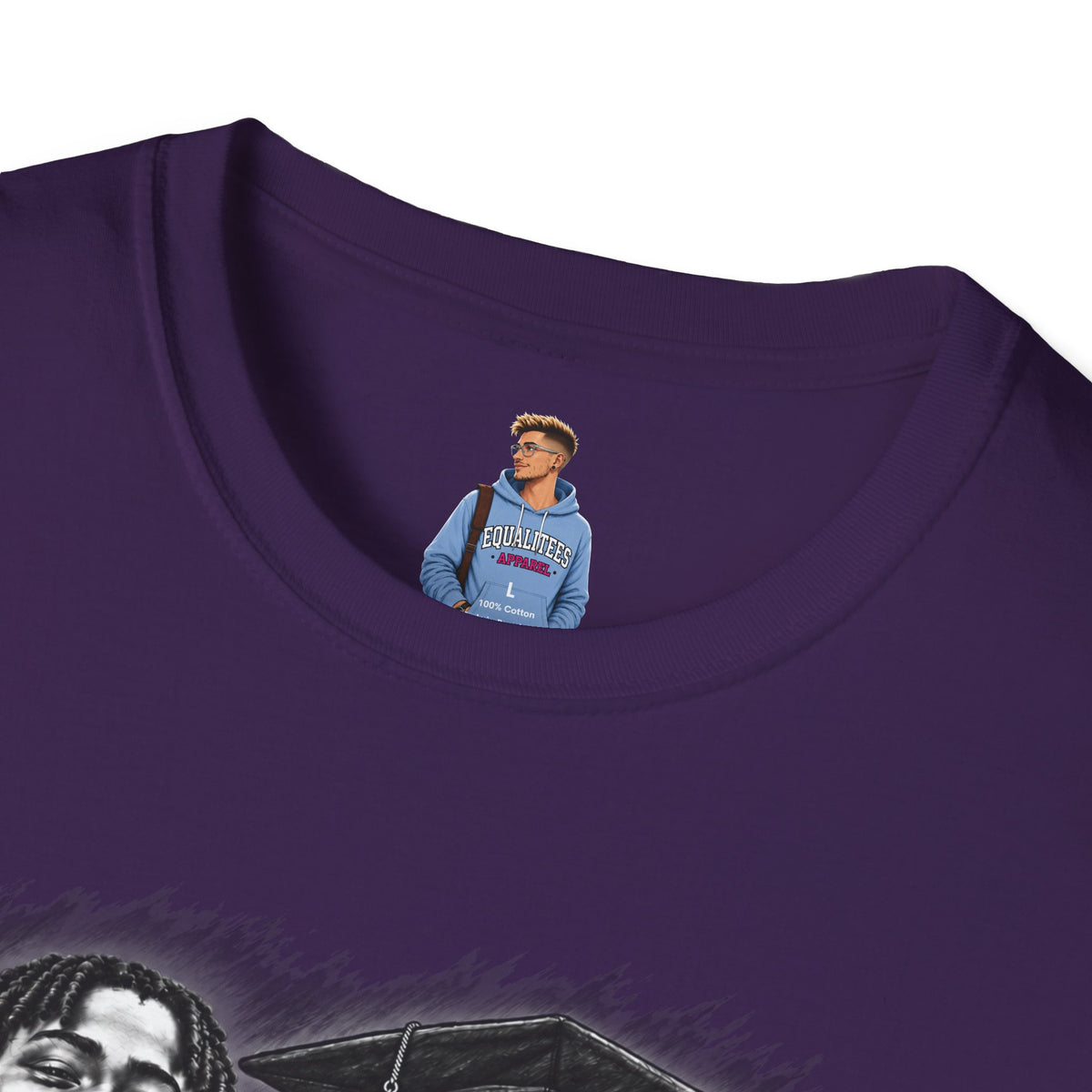 Double Portrait Front - In Memory of Pierre Damas Bel T-Shirt