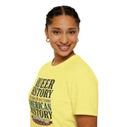 Queer History Is American — Graphic T-Shirt