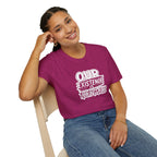 Unisex Softstyle T-Shirt - "Our Existence is Resistance" - Motivational Tee for Activists, Casual Wear, Gift for Change-makers