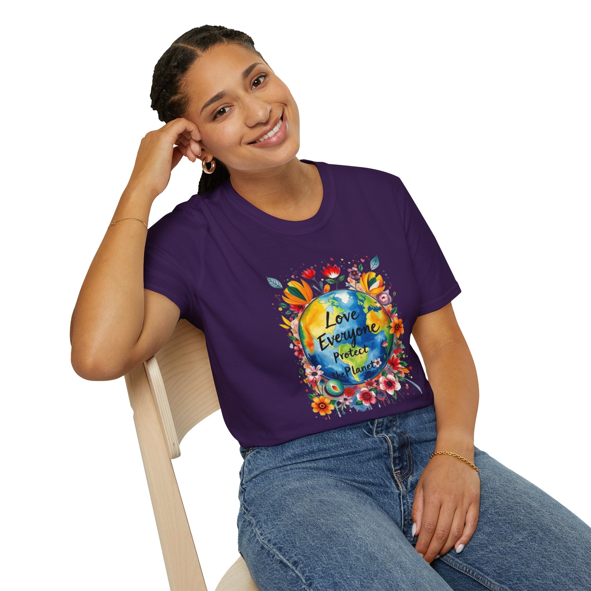 Love Everyone Protect The Planet T-Shirt