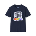 We’re Here We’re Queer Pride Tree Las Vegas T-Shirt