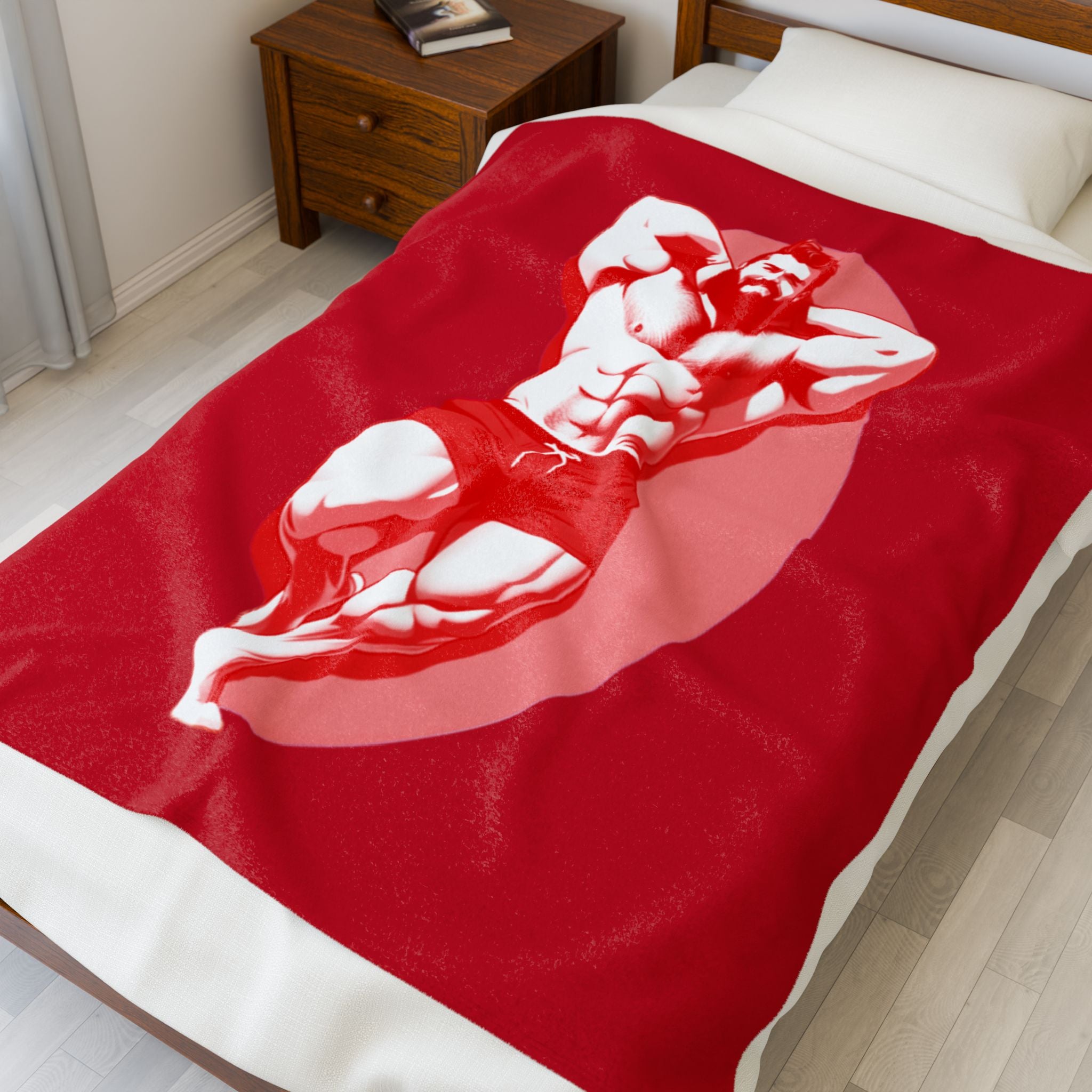 Cuddle Bear Velveteen Plush Blanket – For Comfort and Warmth