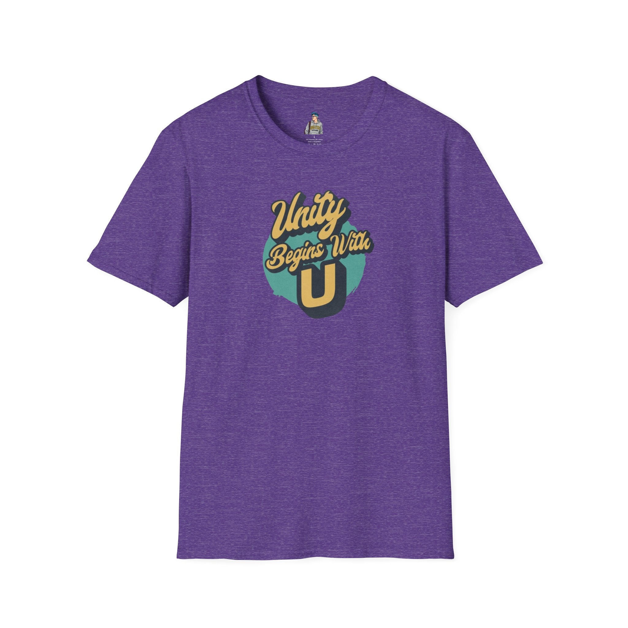 Unity Begins With U Unisex Softstyle T-Shirt