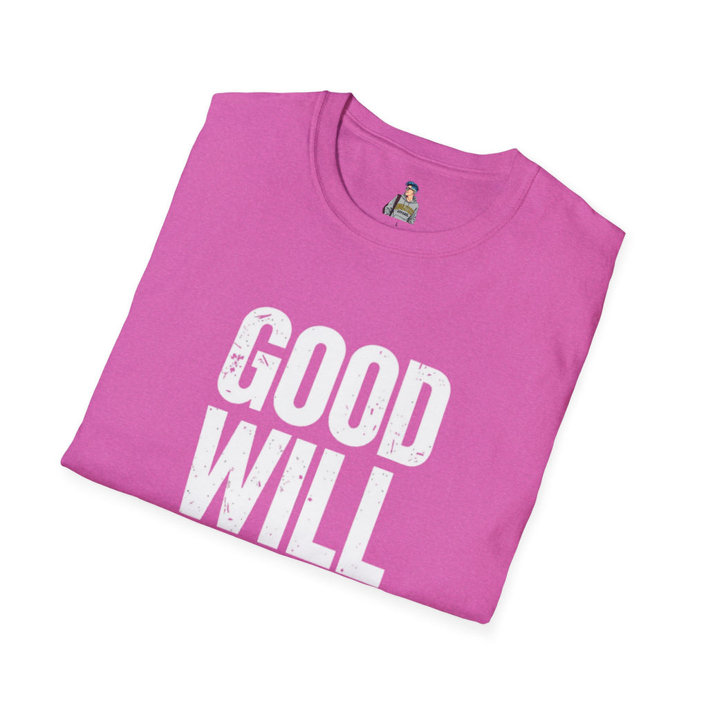 Good Will Win Unisex Softstyle T-Shirt - Inspirational Apparel for Positivity and Support