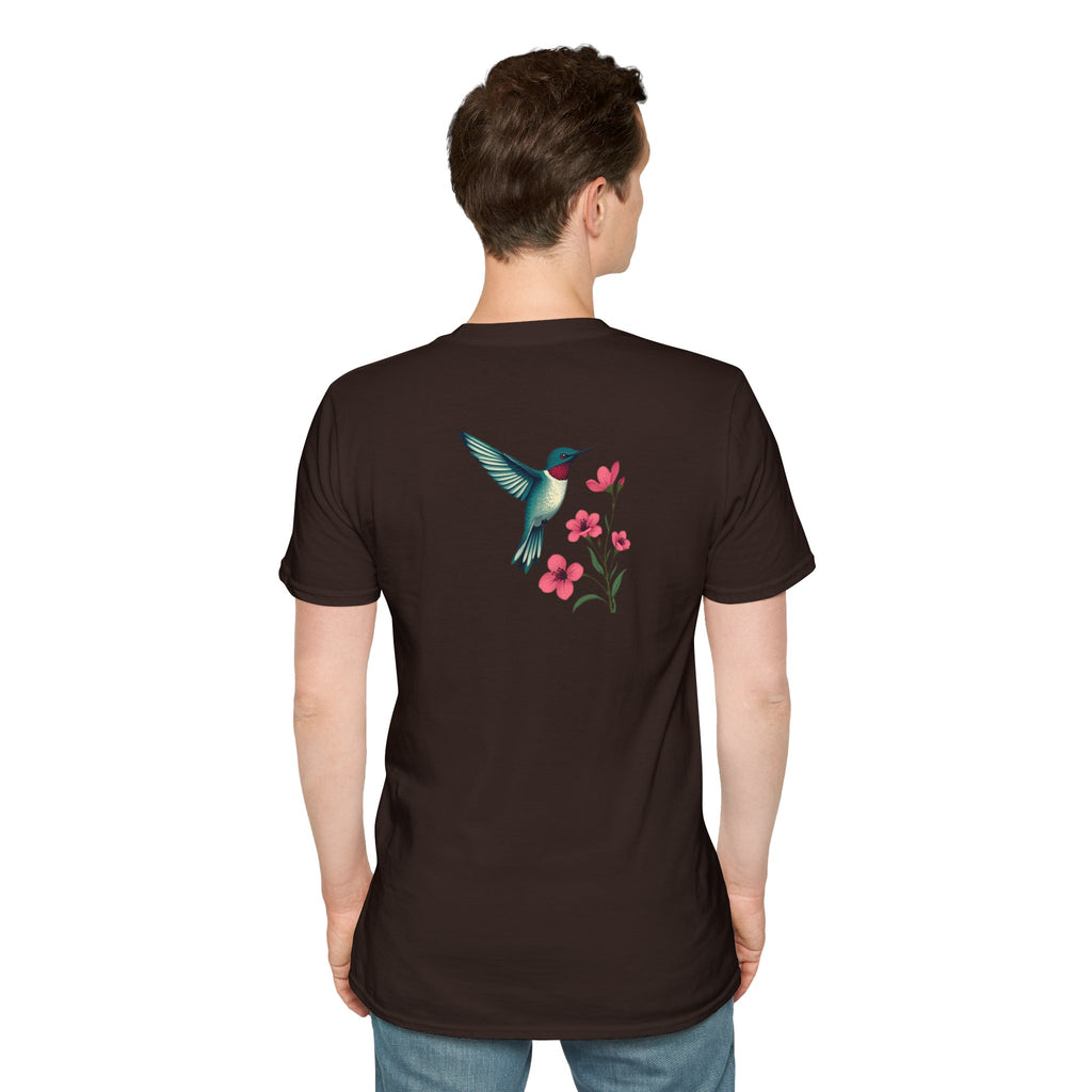 Floral Hummingbird T-Shirt