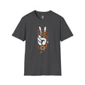 Grow Peace Unisex Softstyle T-Shirt - Boho Inspiration, Perfect for Festivals and Everyday Wear - EqualiTees.Me