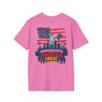 Immigrants Make America Great T-Shirt Estoy Contigo (I Am With You) Unisex Softstyle T-Shirt Classic Protest Tee