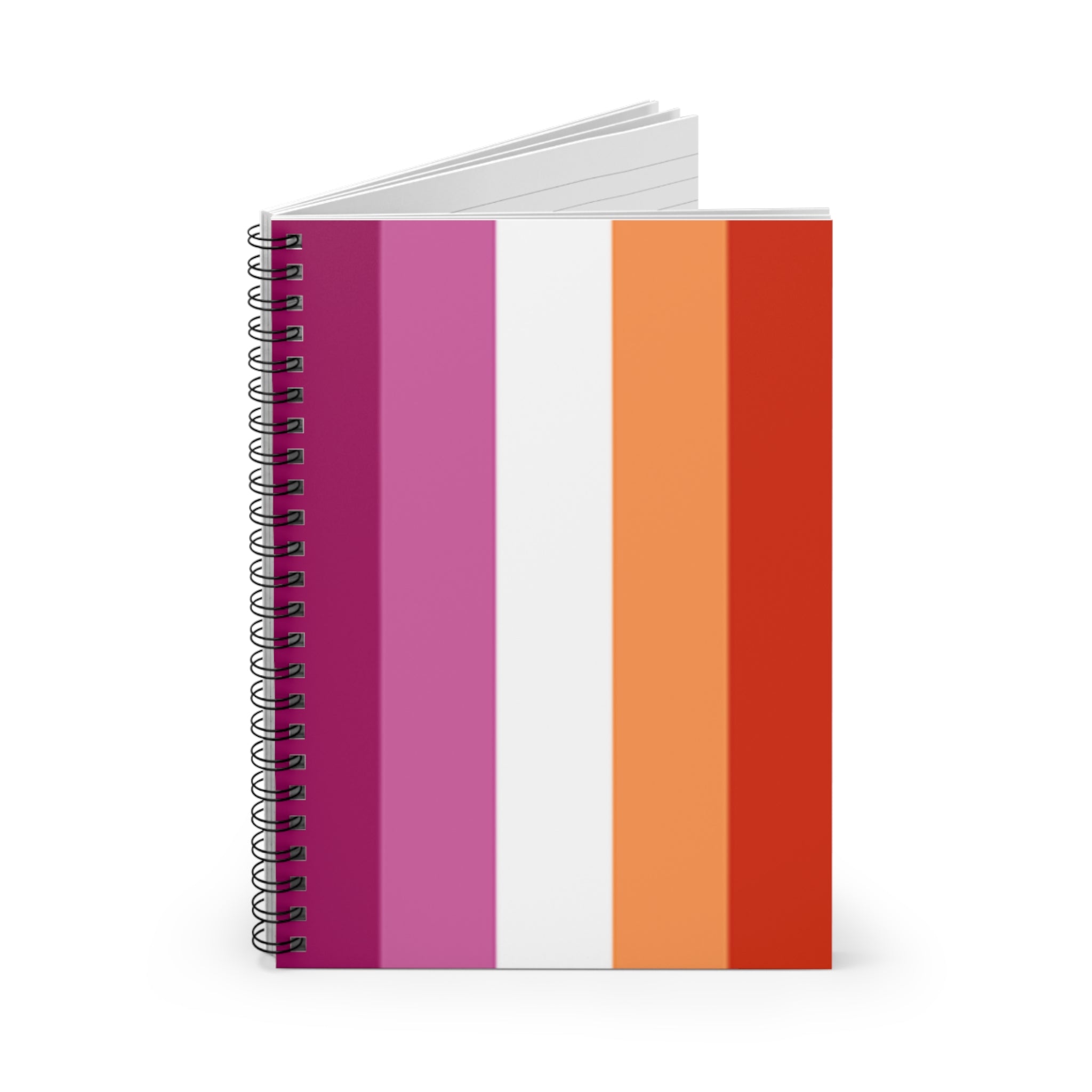 Lesbian Pride Spiral Notebook - Ruled Pages for Creative Minds