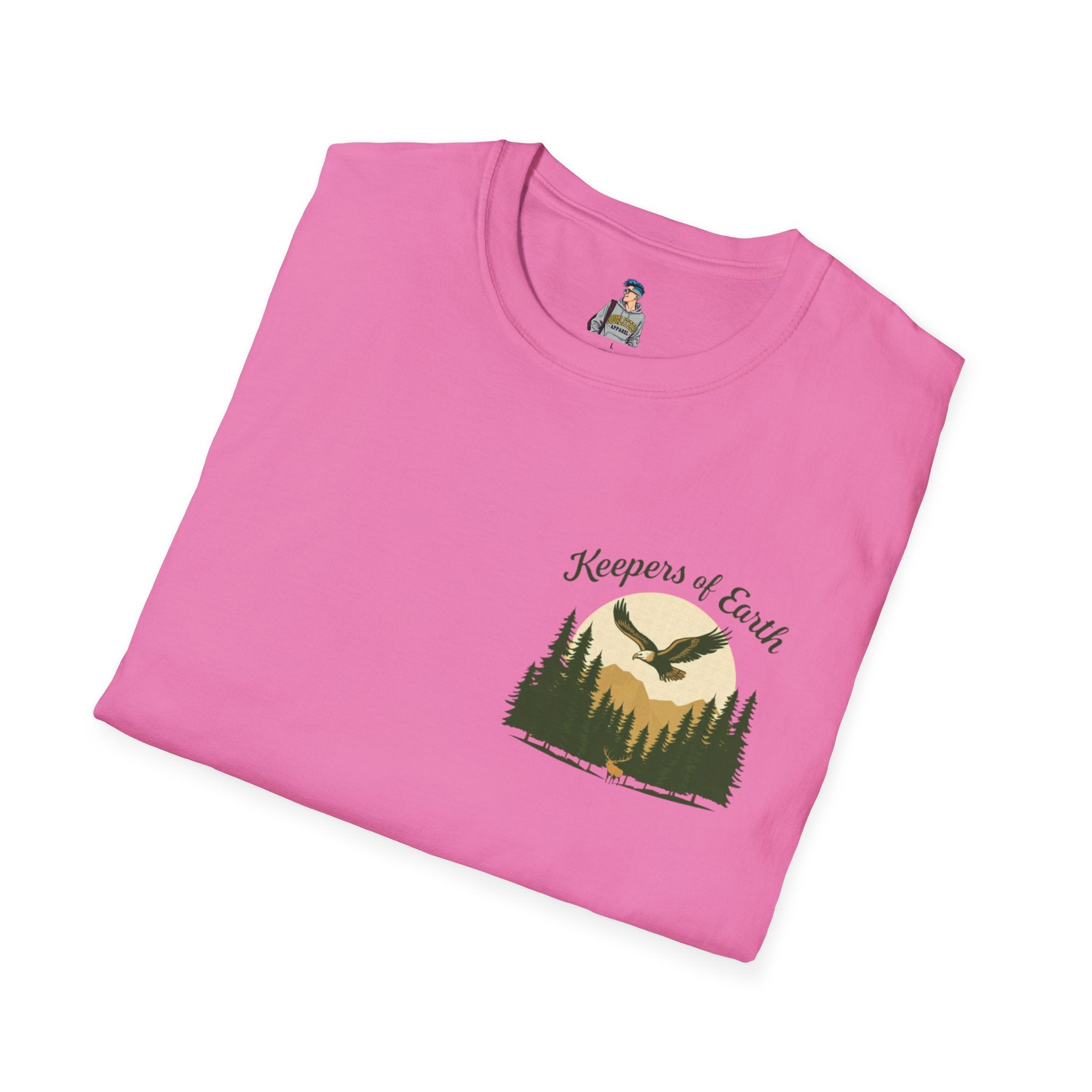 Keepers of the Earth Eagle and Elk T-shirt