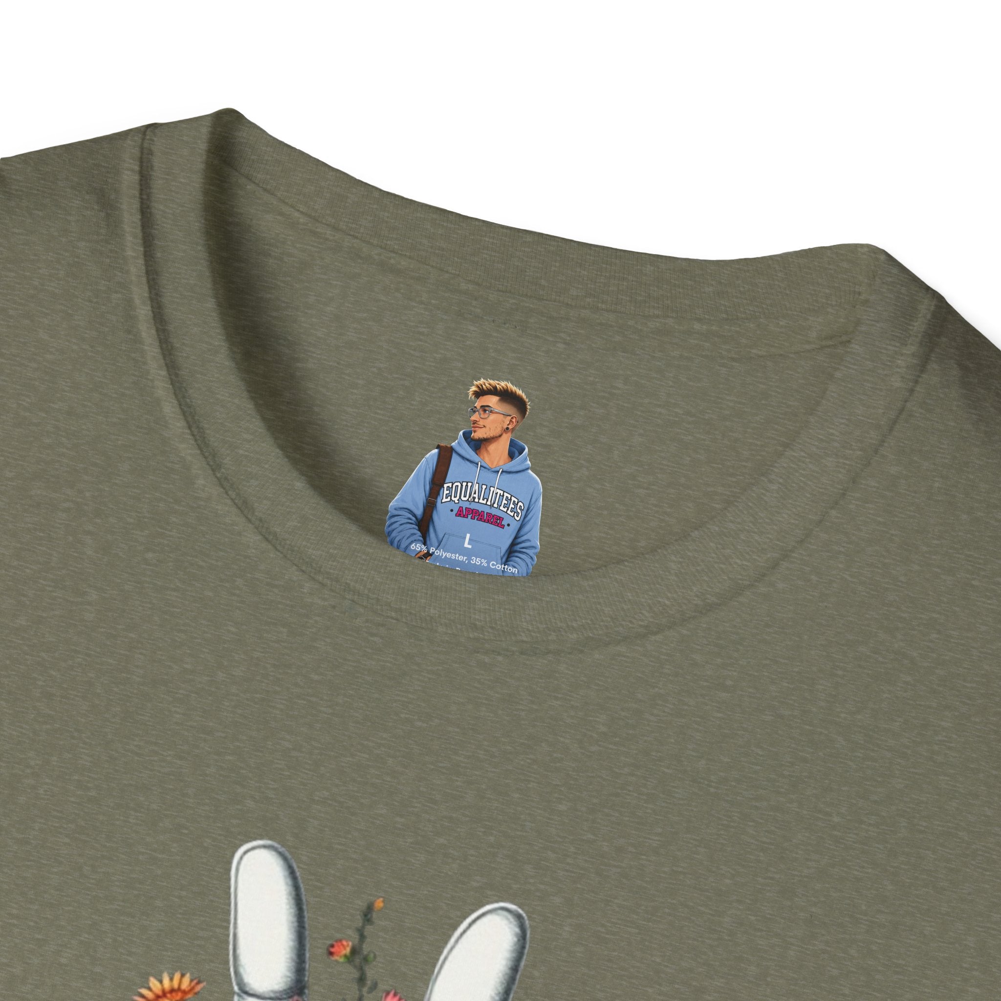 Grow Peace Unisex Softstyle T-Shirt - Boho Inspiration, Perfect for Festivals and Everyday Wear