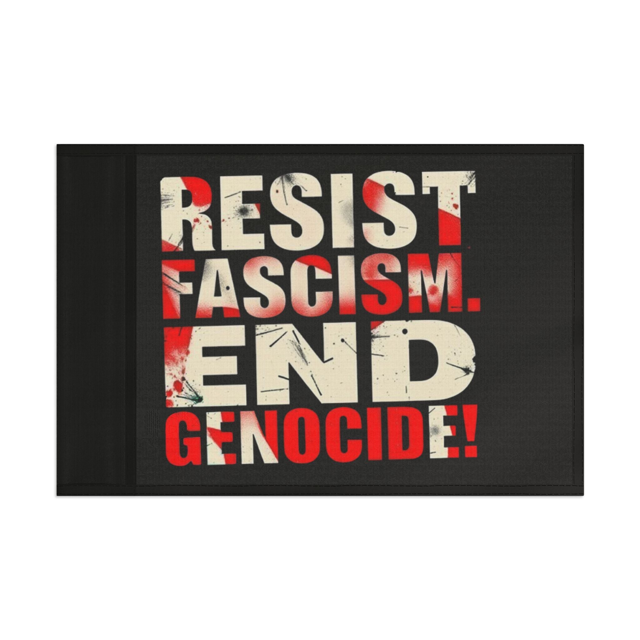 End Genocide - Protest Flag