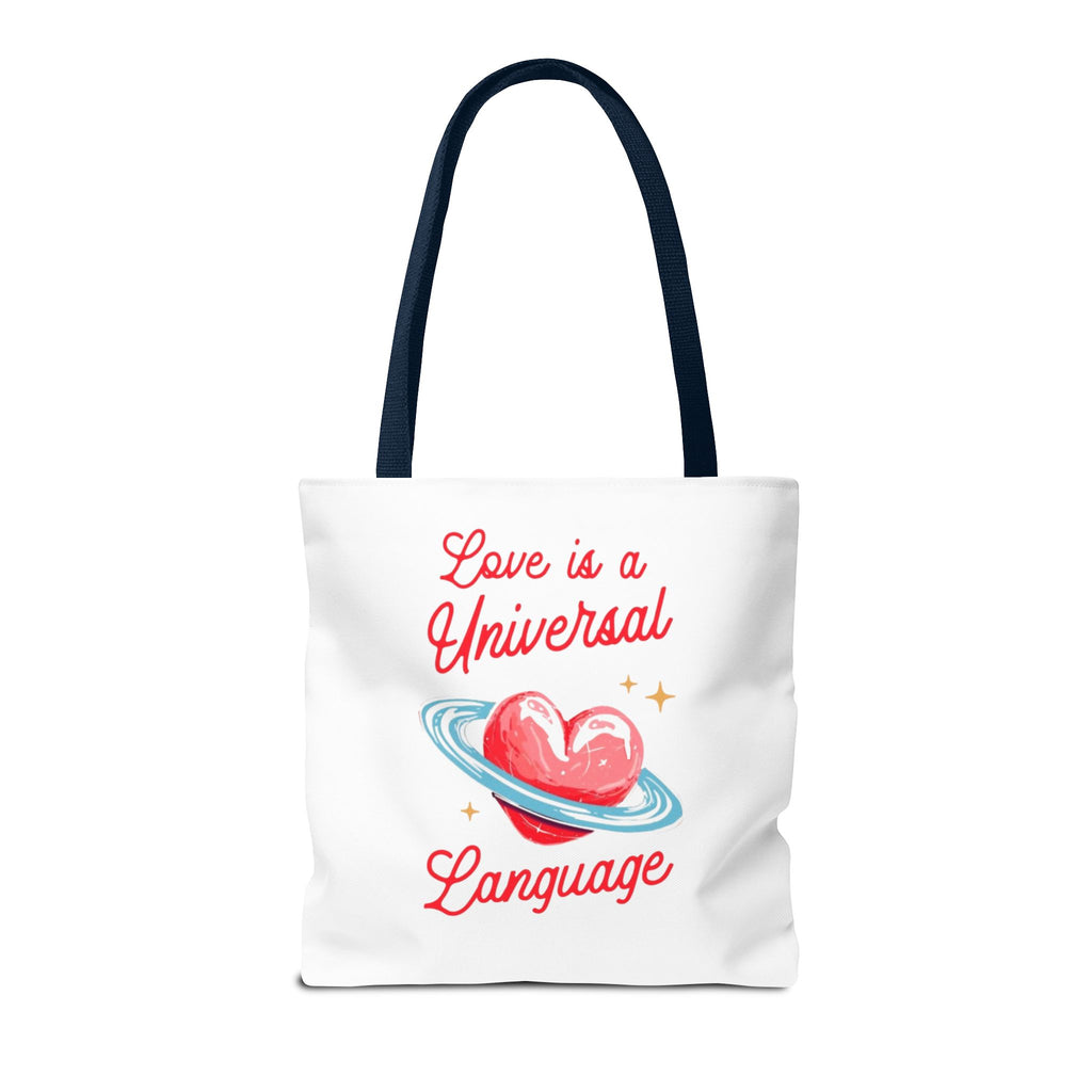 Love is a Universal Language Design - Tote Bag
