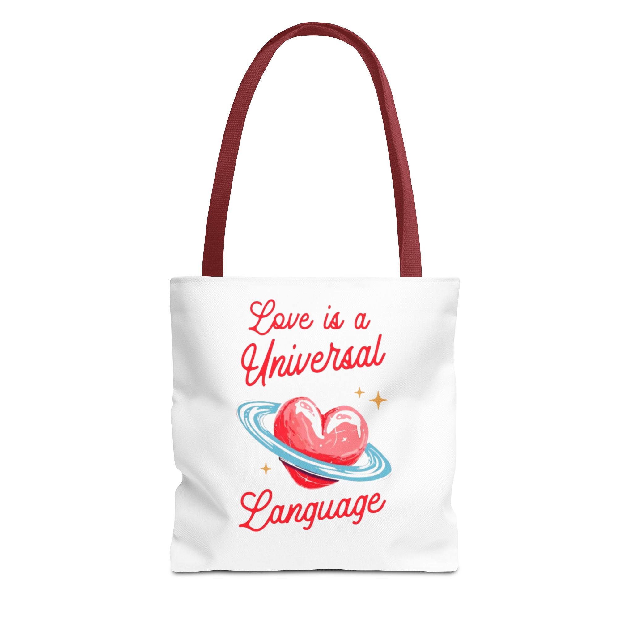 Love is a Universal Language Design - Tote Bag