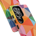 Colorful Geometric Tough Case for Android