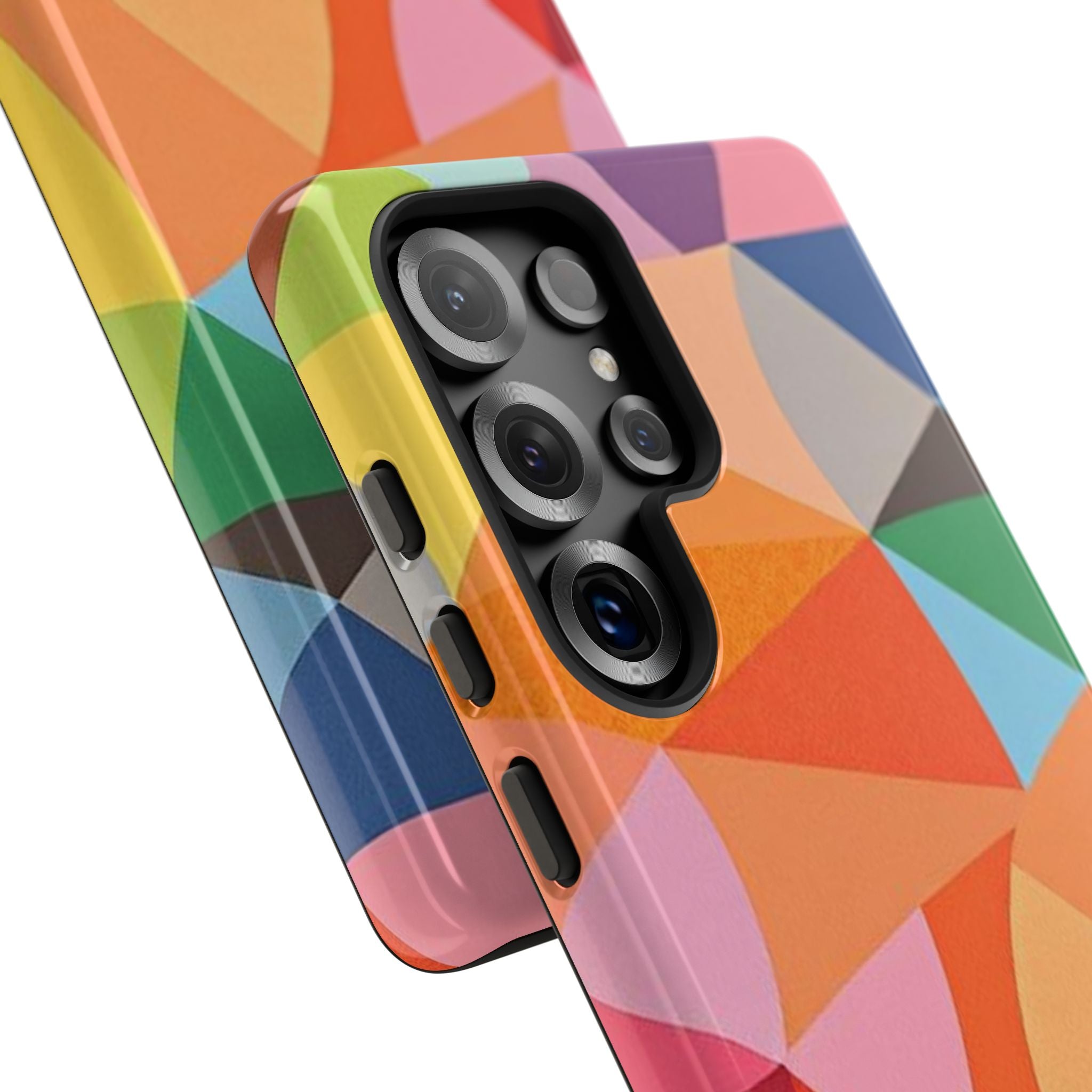Colorful Geometric Tough Case for Android