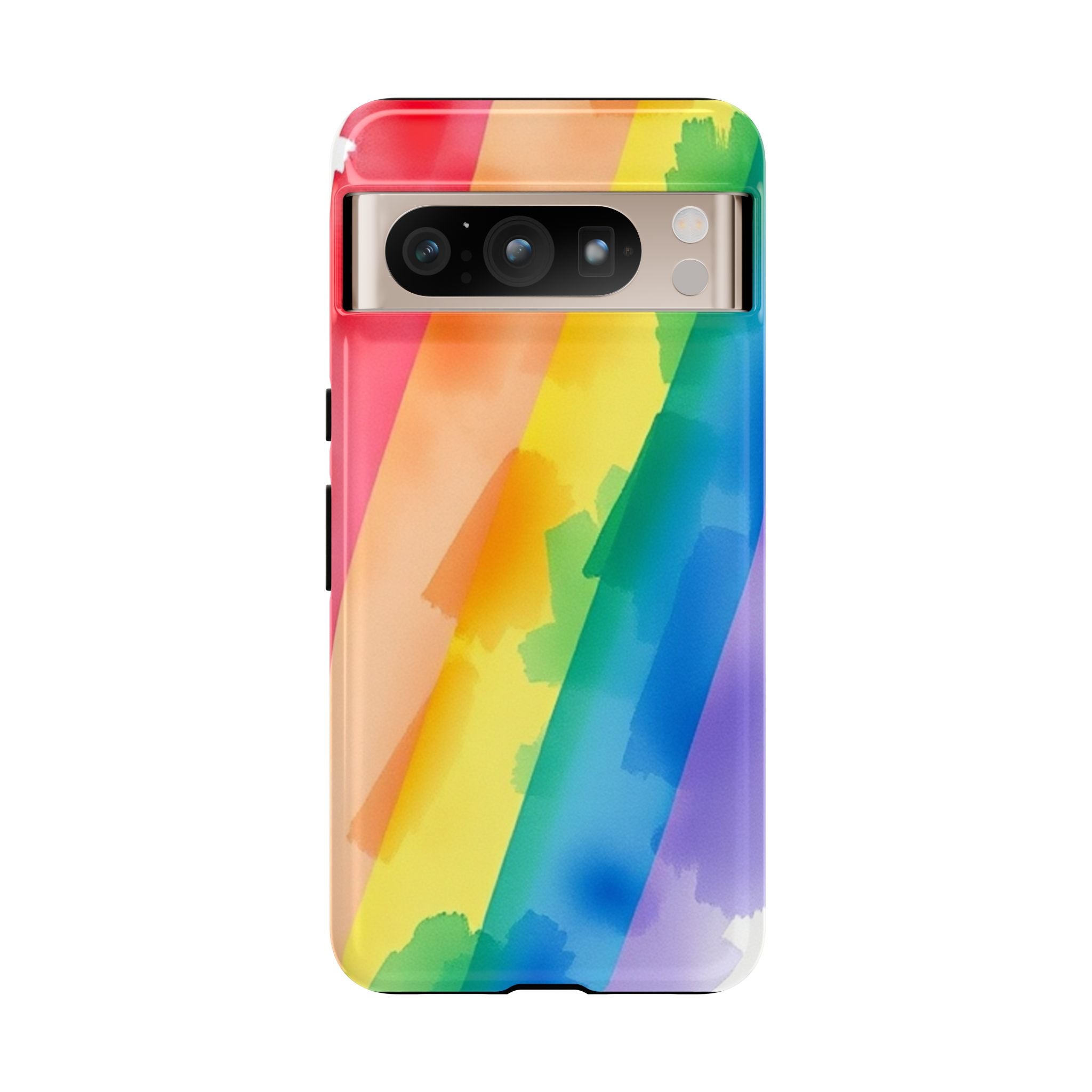 Rainbow Watercolor Art Tough Cases For Android & iPhone
