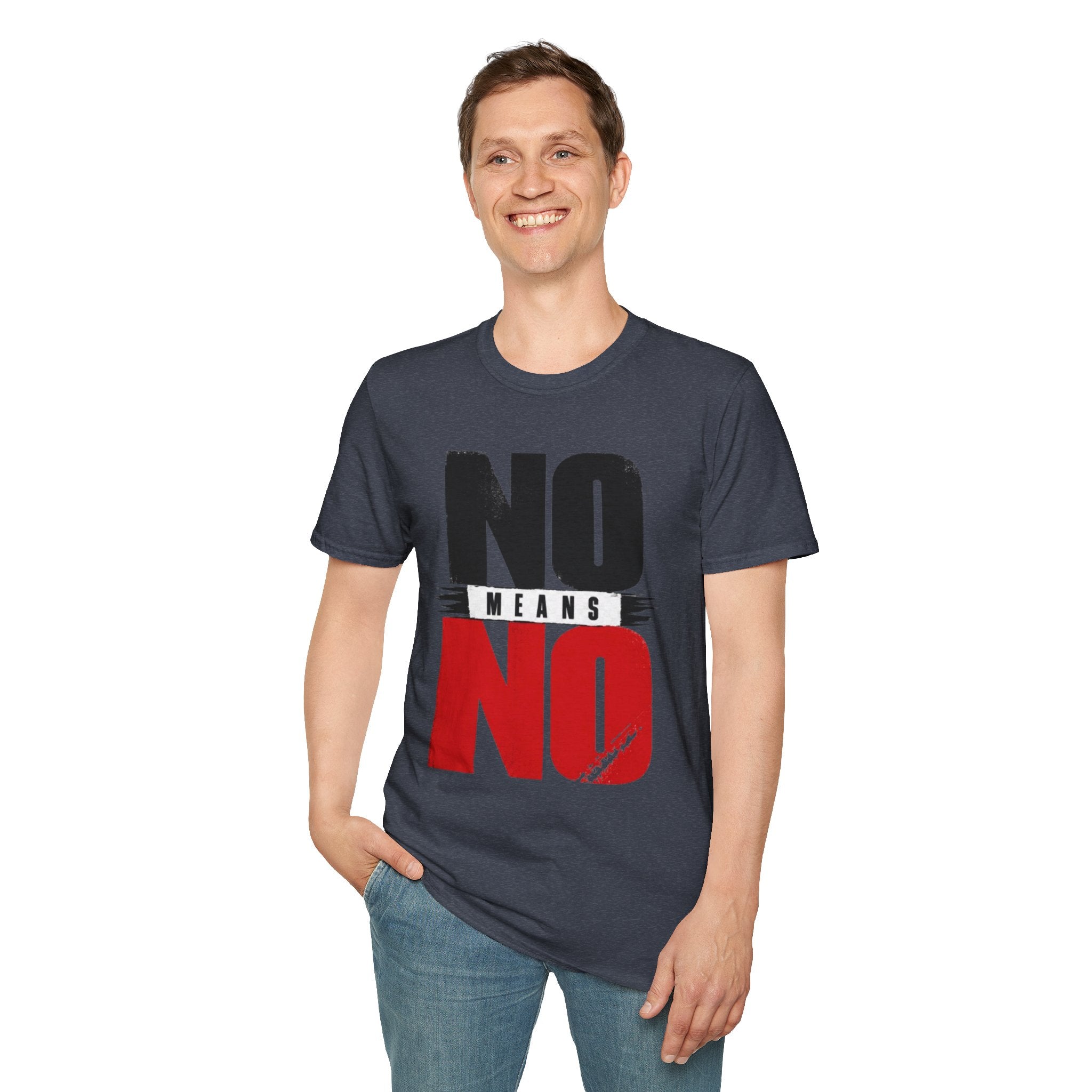 NO Means NO T-Shirt — Consent Awareness Graphic Tee