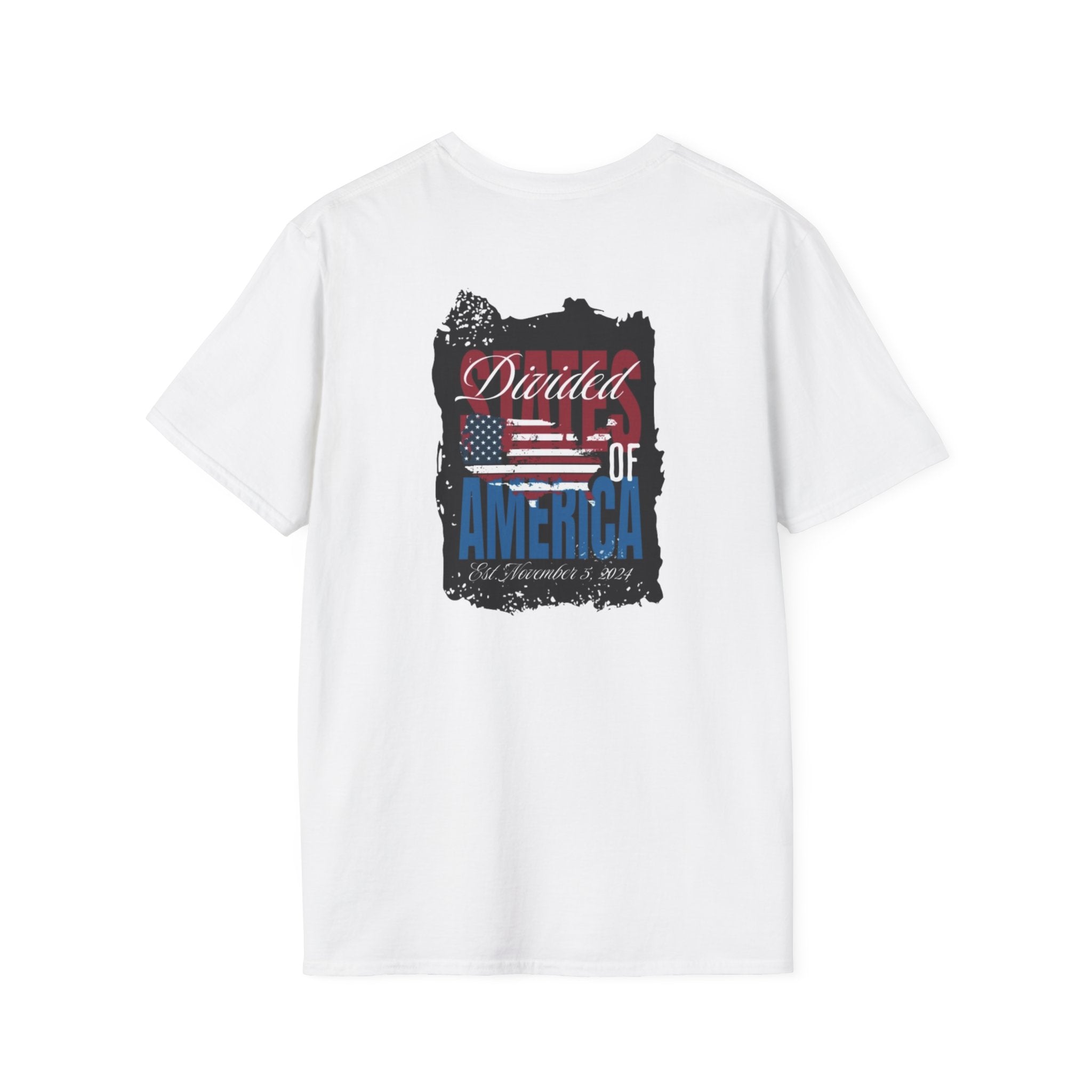 Divided States of America Graphic Tee Softstyle Unisex T-Shirt