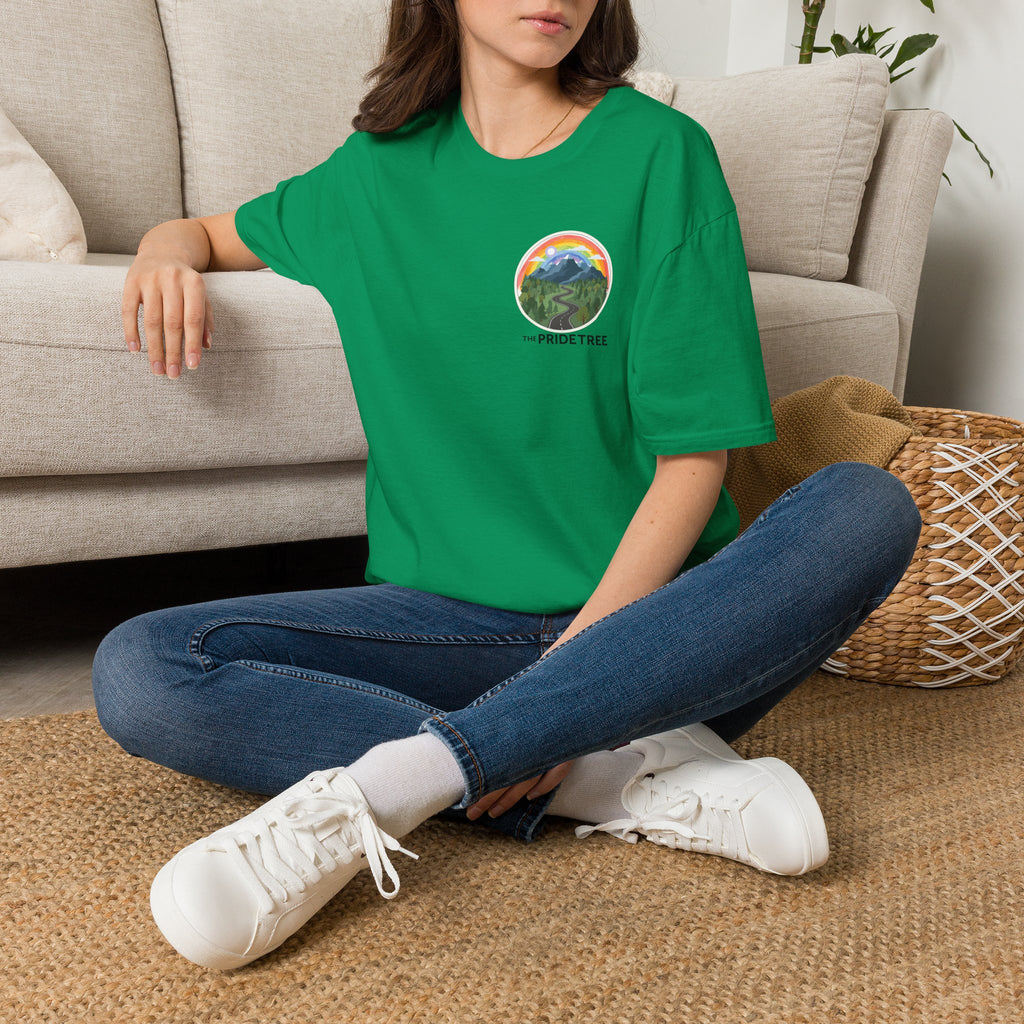 Pride Tree Las Vegas Mountain Graphic T-Shirt