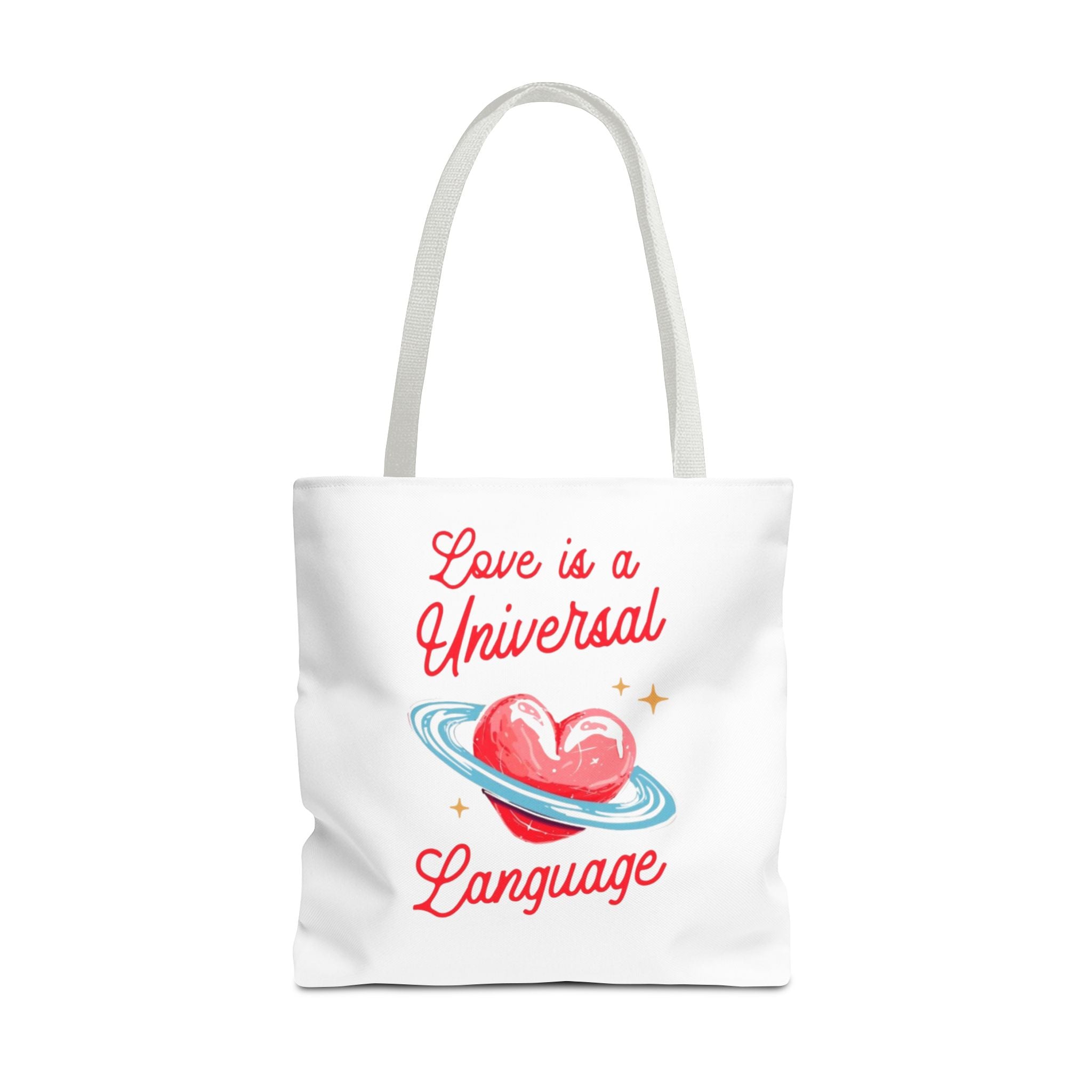 Love is a Universal Language Design - Tote Bag