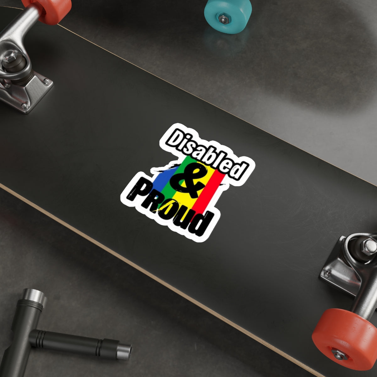 Die-Cut Stickers - DISABLED & PROUD