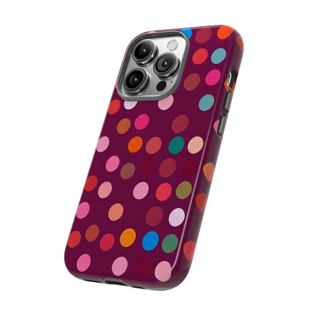 Polka Dot Tough Case for iPhone