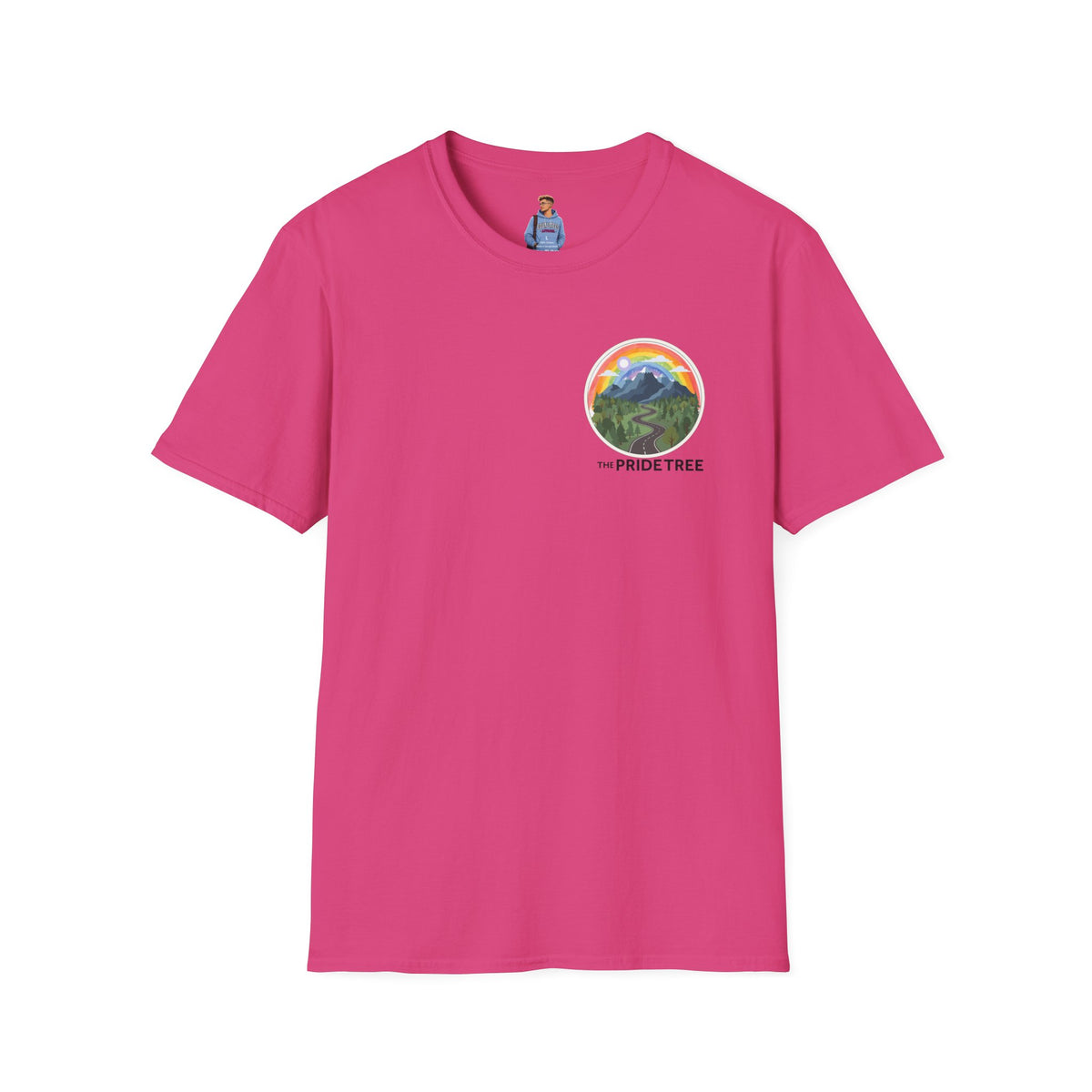 Pride Tree Las Vegas Mountain Graphic T-Shirt